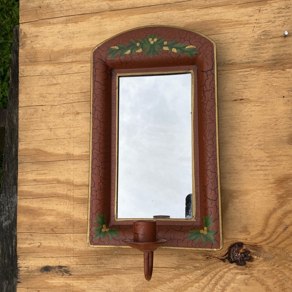 Decorative Mirror Candllestick Holder